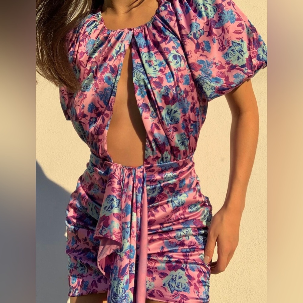 For Love and Lemons Mini Tahiti Dress Size L